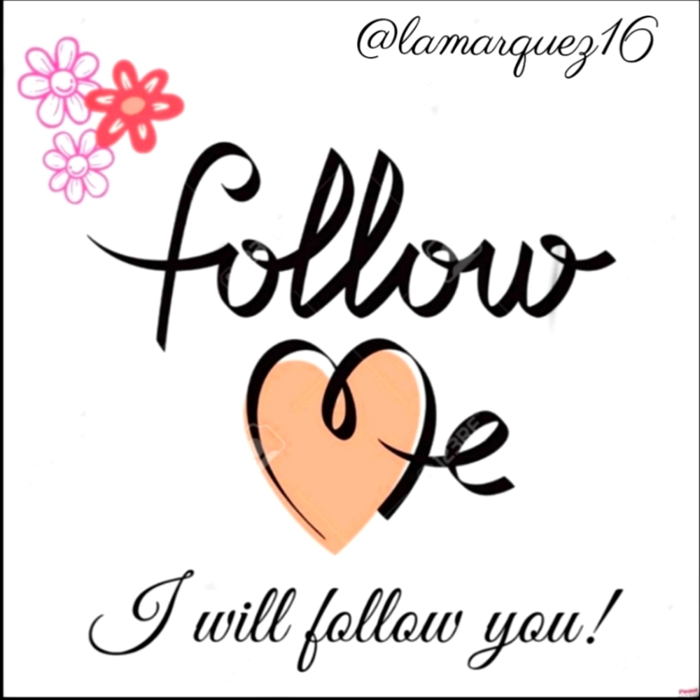 Follow Me. I will follow you.